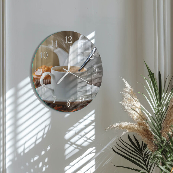 Reloj de pared redondo Taza