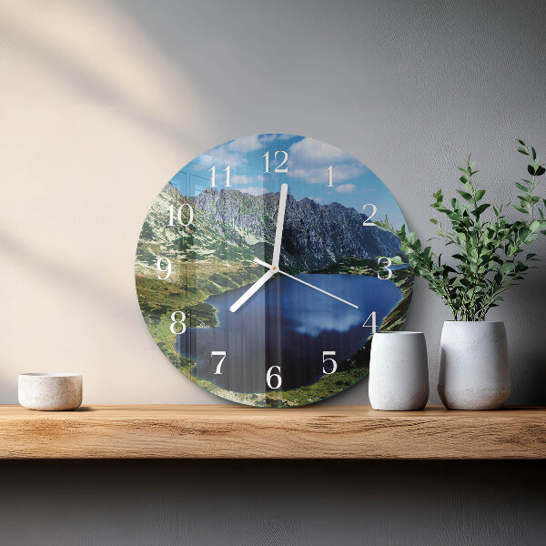Reloj de pared redondo Morskie Oko