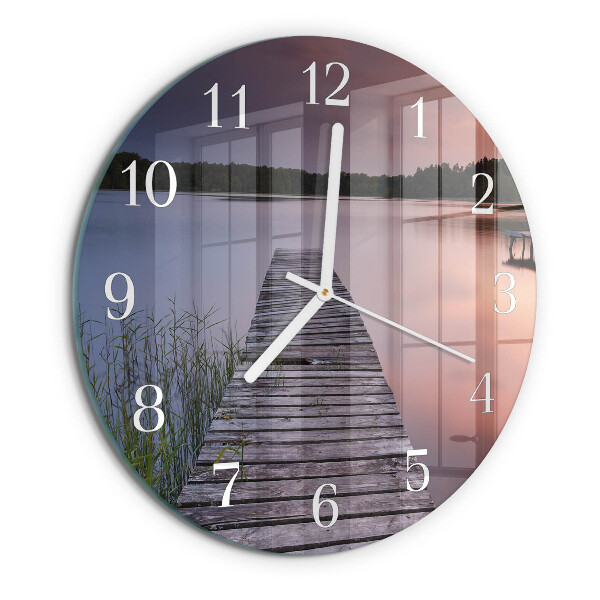 Reloj de pared redondo Puente