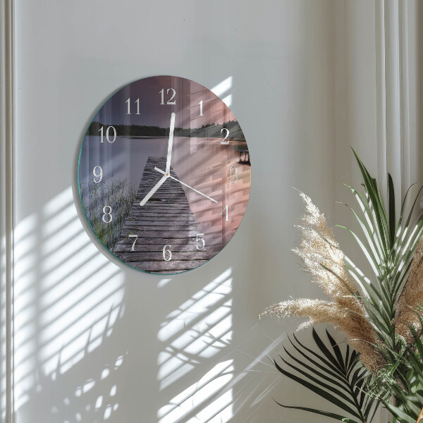 Reloj de pared redondo Puente