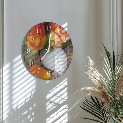 Reloj de pared redondo Corazón