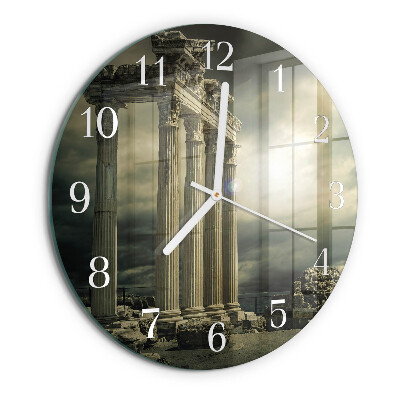 Reloj de pared redondo Acrópolis