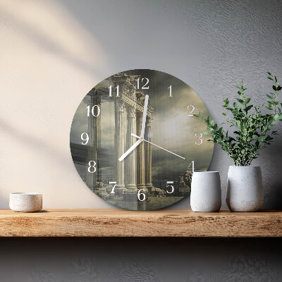 Reloj de pared redondo Acrópolis