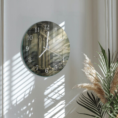 Reloj de pared redondo Acrópolis