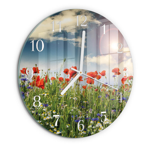 Reloj de pared redondo Prado