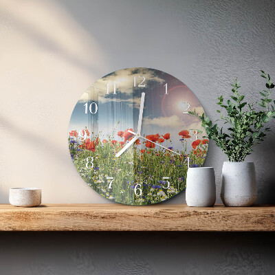Reloj de pared redondo Prado