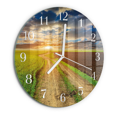Reloj de pared redondo Campo