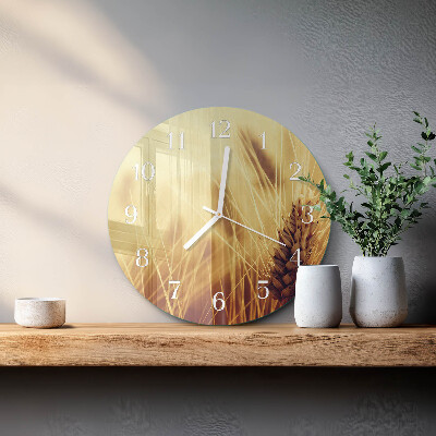 Reloj de pared redondo Grano