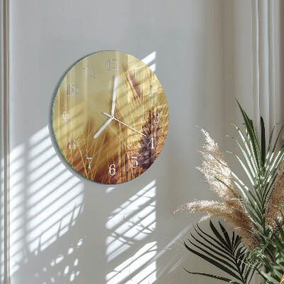 Reloj de pared redondo Grano