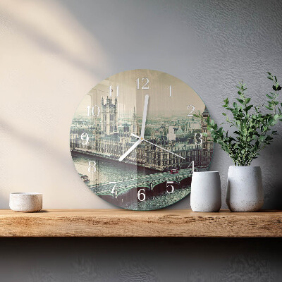 Reloj de pared redondo Londres