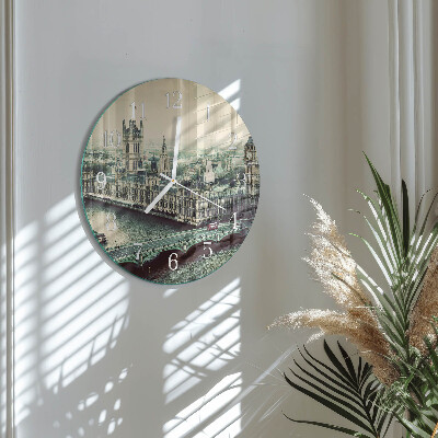 Reloj de pared redondo Londres