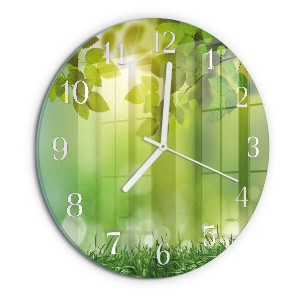 Reloj de pared redondo Primavera