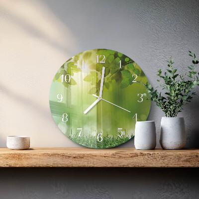 Reloj de pared redondo Primavera