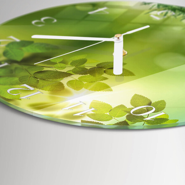 Reloj de pared redondo Primavera