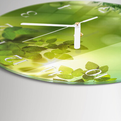 Reloj de pared redondo Primavera