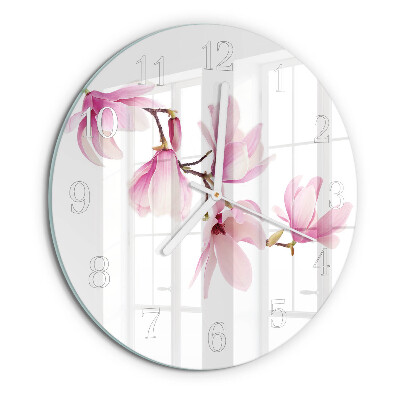 Reloj de pared redondo Magnolia