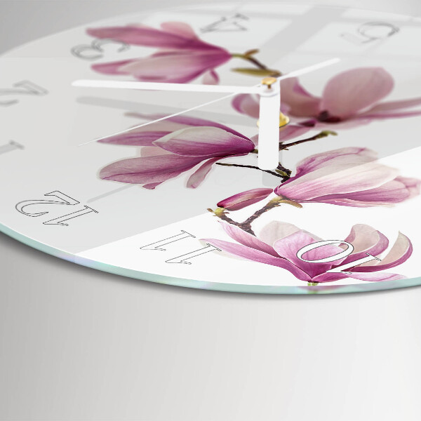 Reloj de pared redondo Magnolia