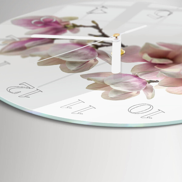 Reloj de pared redondo Magnolia