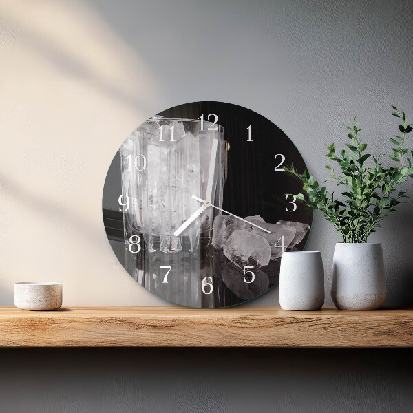 Reloj de pared redondo Hielo