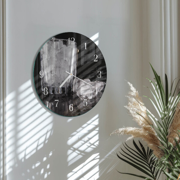 Reloj de pared redondo Hielo