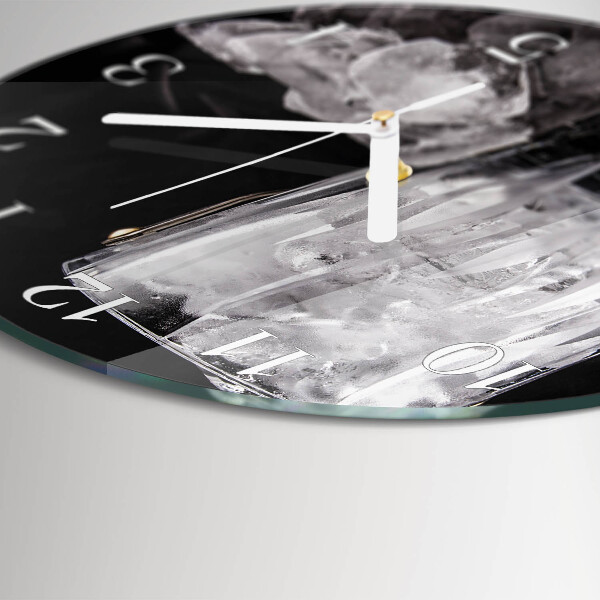Reloj de pared redondo Hielo