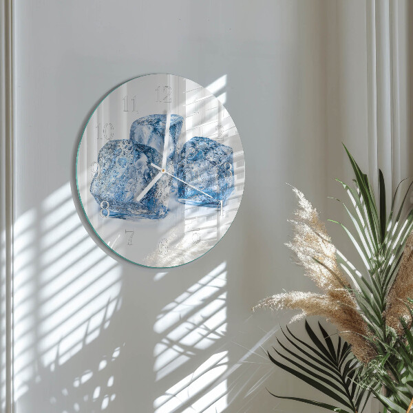 Reloj de pared redondo Hielo