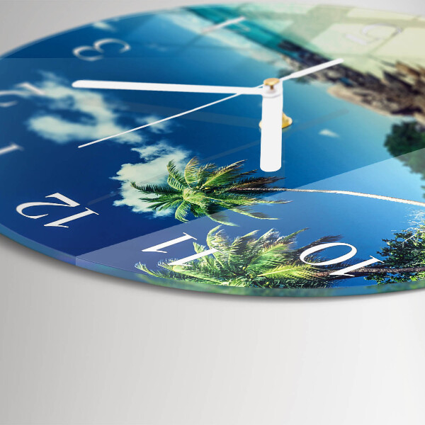 Reloj de pared redondo Palm Beach