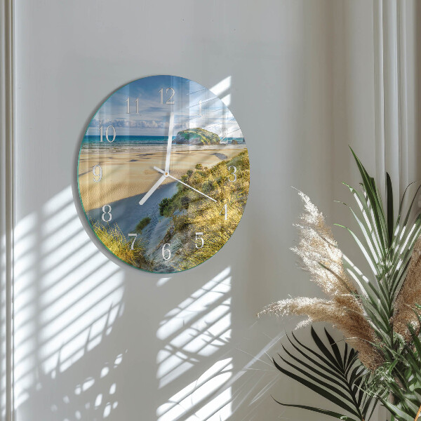 Reloj de pared redondo Playa