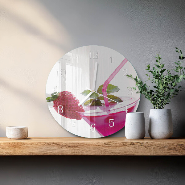 Reloj de pared redondo Cóctel