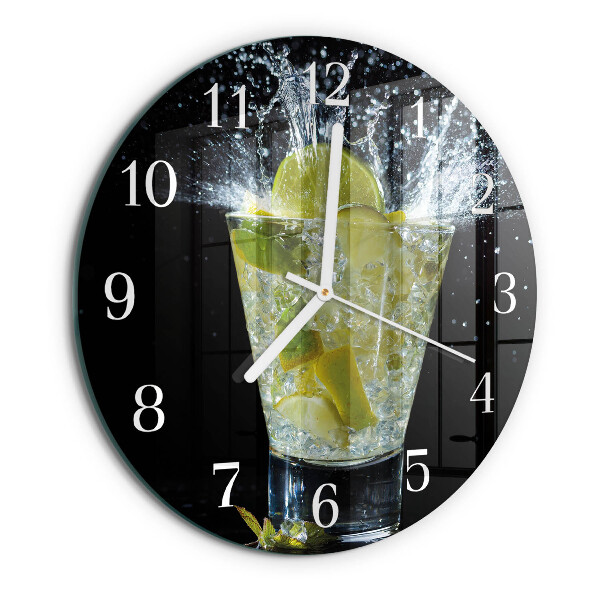 Reloj de pared redondo Cóctel