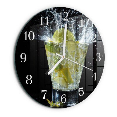 Reloj de pared redondo Cóctel