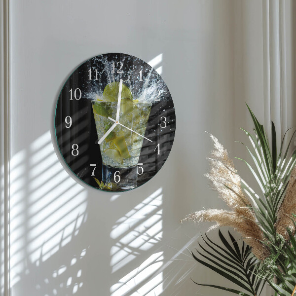 Reloj de pared redondo Cóctel