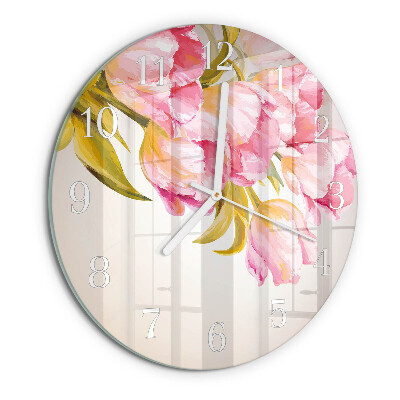 Reloj de pared redondo Acuarelas