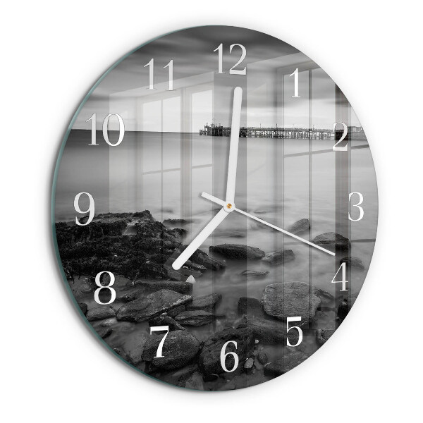 Reloj de pared redondo Orilla del río