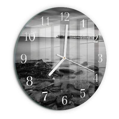 Reloj de pared redondo Orilla del río
