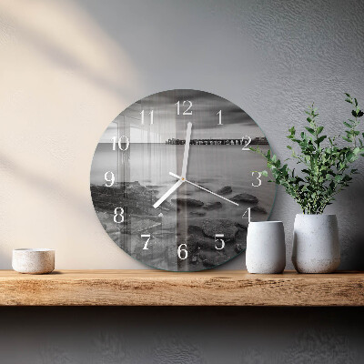 Reloj de pared redondo Orilla del río