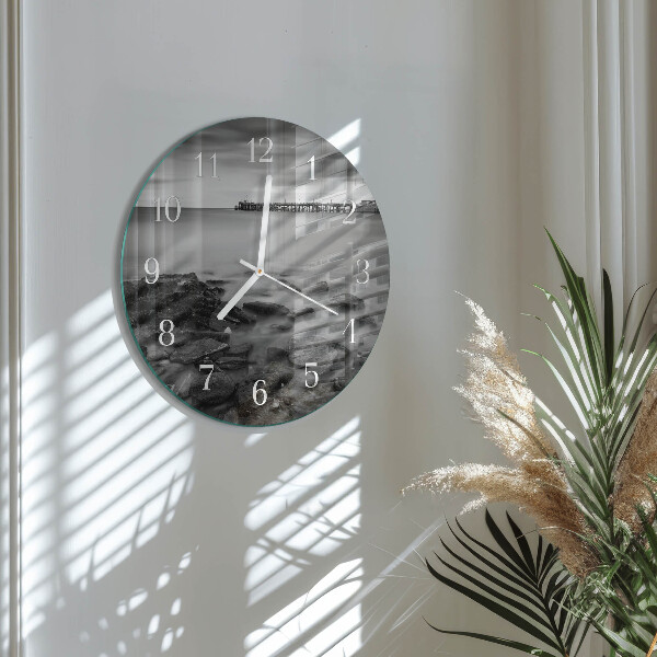 Reloj de pared redondo Orilla del río