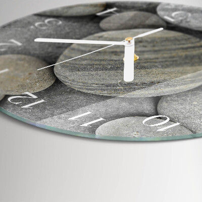 Reloj de pared redondo Piedras