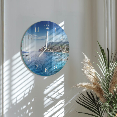 Reloj de pared redondo Bahía