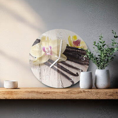 Reloj de pared redondo Vainilla