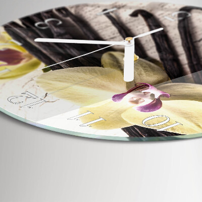 Reloj de pared redondo Vainilla