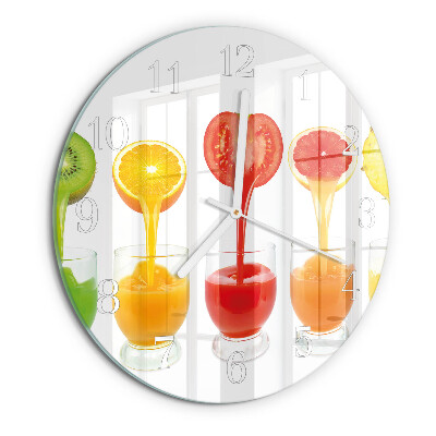 Reloj de pared redondo Jugo