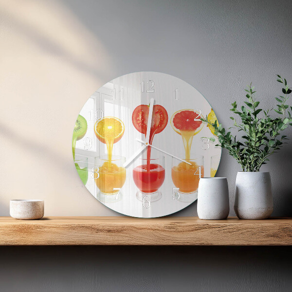 Reloj de pared redondo Jugo