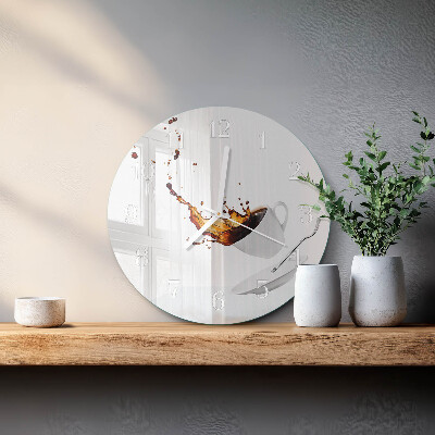 Reloj de pared redondo Taza
