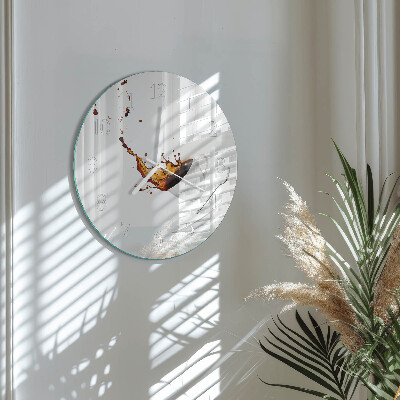 Reloj de pared redondo Taza