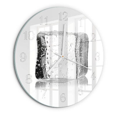 Reloj de pared redondo Hielo