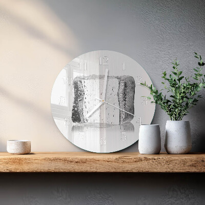 Reloj de pared redondo Hielo