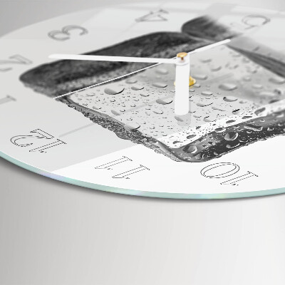 Reloj de pared redondo Hielo