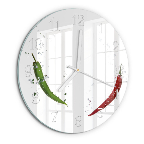 Reloj de pared redondo Chiles