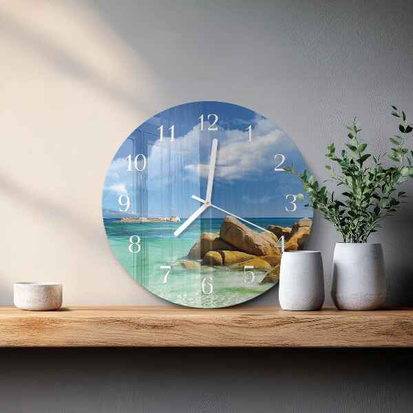 Reloj de pared redondo Mar